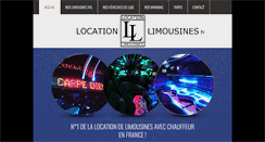 Desktop Screenshot of locationlimousines.fr